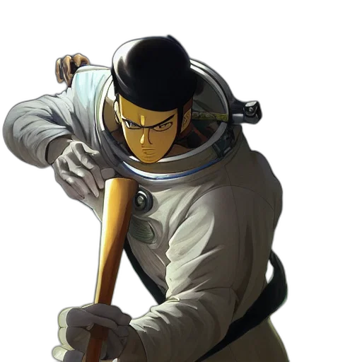 staff, sword, weapon, mask, concept art, anime, photorealistic, 3d render transparent PNG cut-out