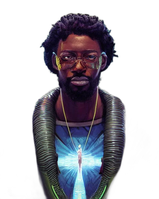 jacket, staff, face, concept art transparent PNG cut-out
