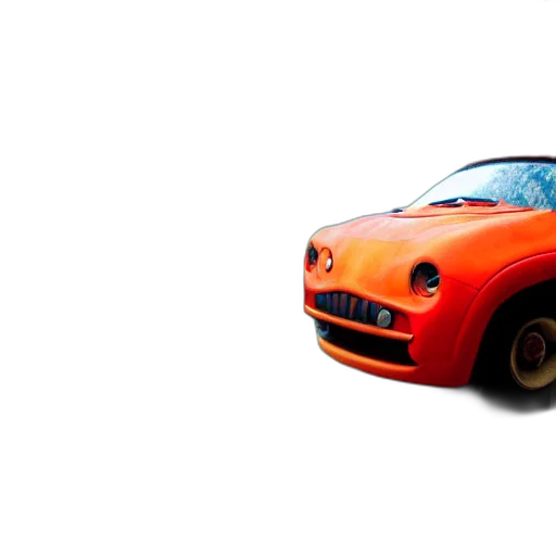 car, animal, 3d render, photorealistic, concept art, underwater transparent PNG cut-out