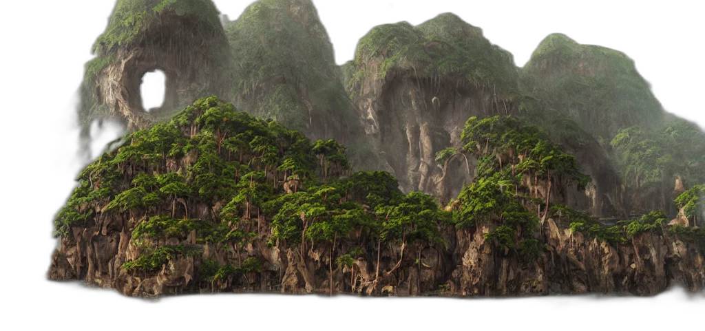 tree, hair, dragon, sword transparent PNG cut-out