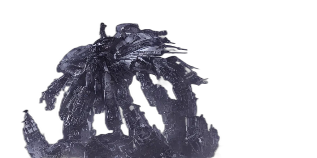robot, weapon, dragon, creature transparent PNG cut-out