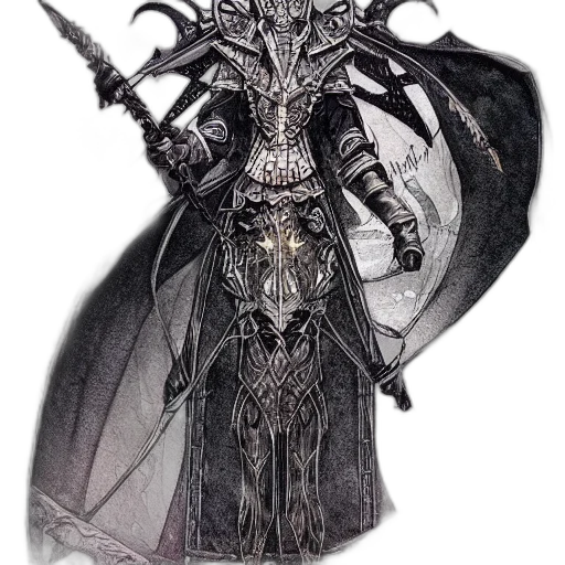 dragon, staff, mask, sword transparent PNG cut-out