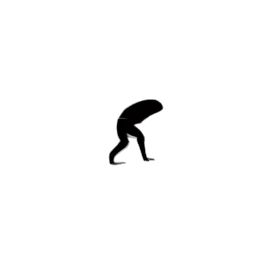 shoes, creature, animal, monochrome transparent PNG cut-out