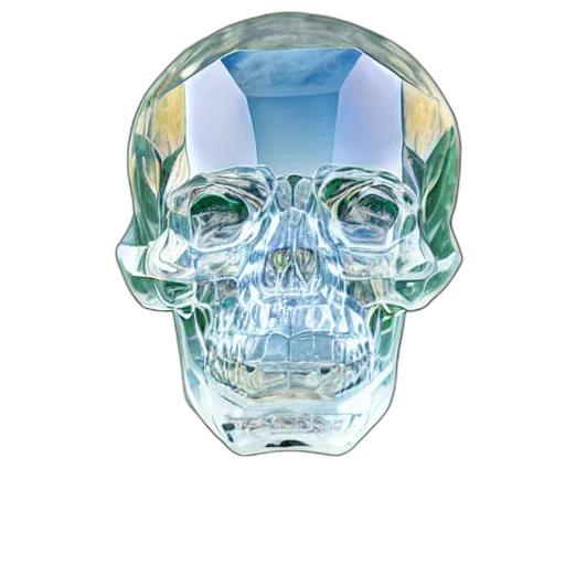 mask, crown, face, jewelry, vaporwave, 3d render, concept art, photorealistic transparent PNG cut-out