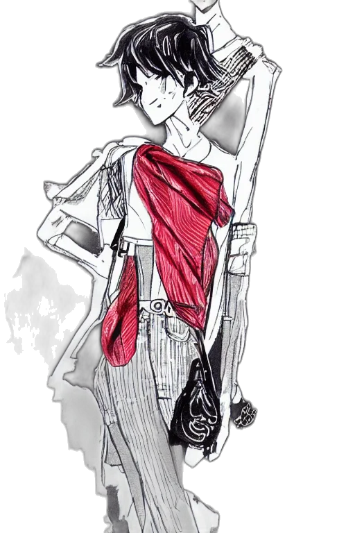 staff, dress, jacket, sword transparent PNG cut-out