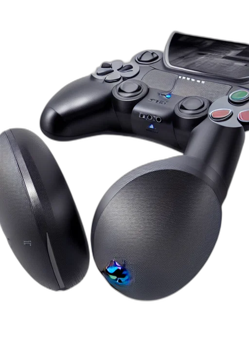 weapon, 3d render, playstation, concept, design, product, photography, studio transparent PNG cut-out