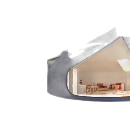 furniture, 3d render, concept art, photorealistic transparent PNG cut-out