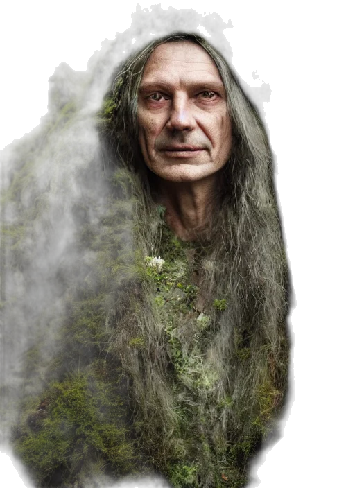 face, hair, creature, animal transparent PNG cut-out