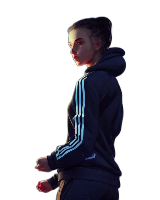 jacket, face, staff, dress transparent PNG cut-out