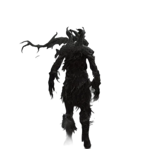creature, dragon, mask, staff transparent PNG cut-out