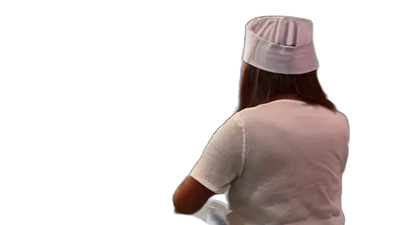 hat, staff, hair, dress, 3d render, photorealistic, concept art, scene transparent PNG cut-out