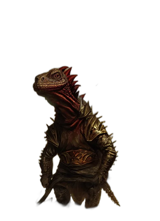 dragon, creature, animal, staff, concept art, fantasy art, photorealistic, 3d render transparent PNG cut-out