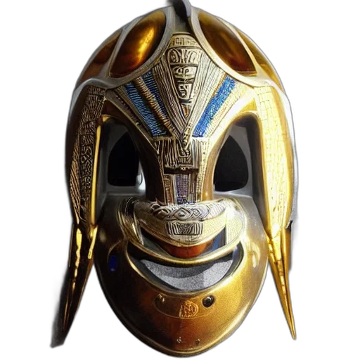 mask, jewelry, robot, crown transparent PNG cut-out