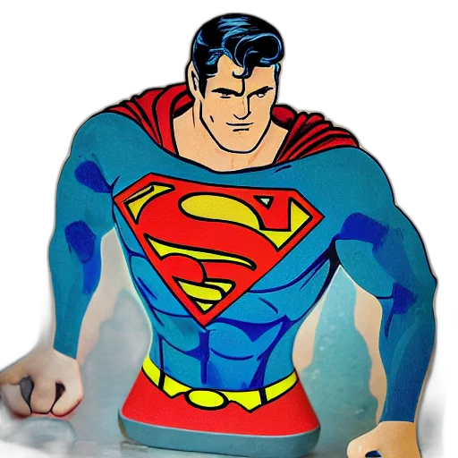comic book art, cartoon, concept art, 3d render transparent PNG cut-out