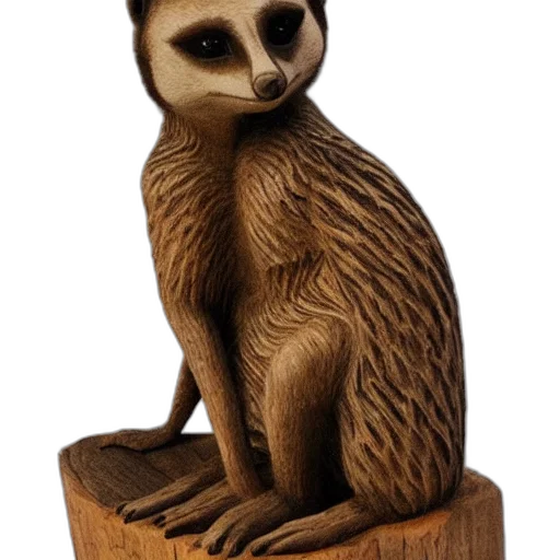 animal, creature, staff, 3d render, photorealistic, concept art, fantasy art, detailed transparent PNG cut-out