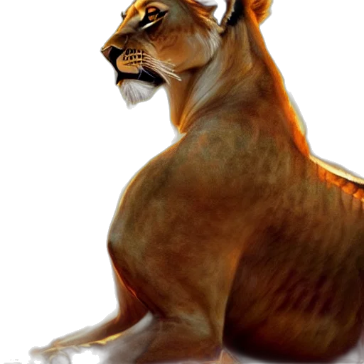 animal, crown, creature, staff transparent PNG cut-out