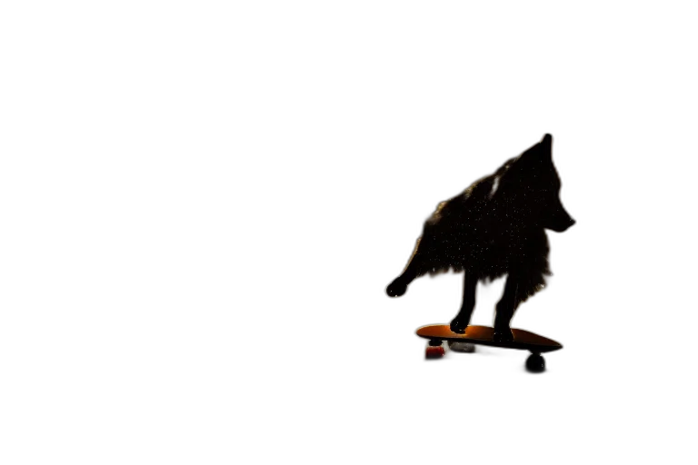 animal, hat, staff, creature transparent PNG cut-out
