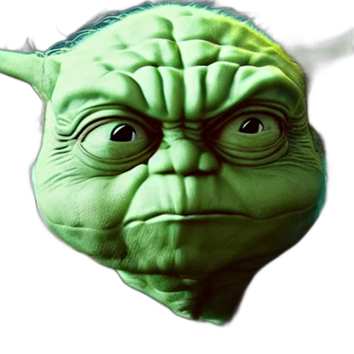 face, mask, creature, staff transparent PNG cut-out