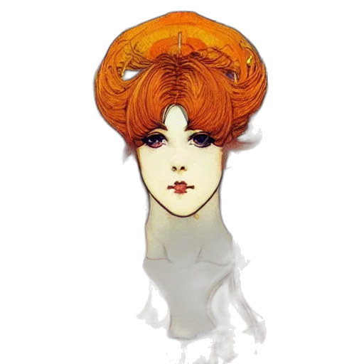 crown, hair, mask, hat, fantasy art, concept art, watercolor, pixel art transparent PNG cut-out