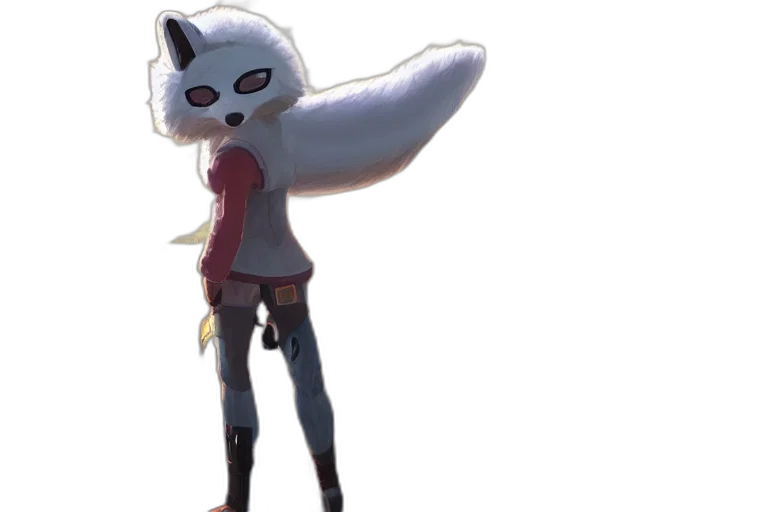 staff, jacket, animal, creature transparent PNG cut-out
