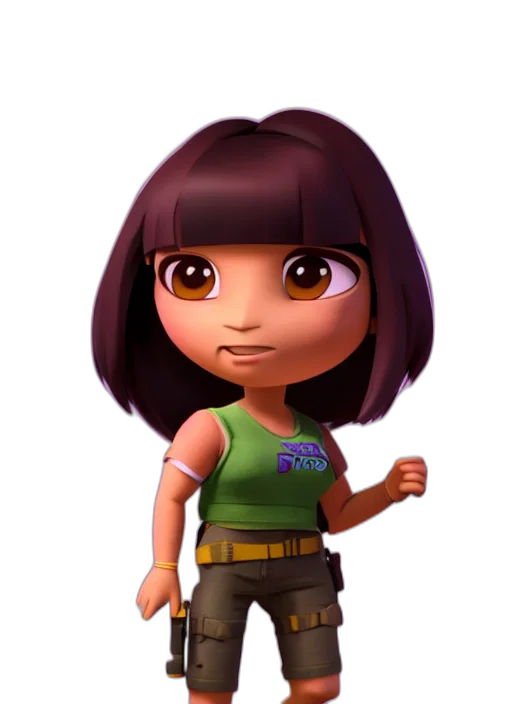 staff, face, weapon, 3d render transparent PNG cut-out
