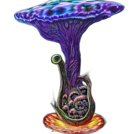 crown, staff, flower, creature, concept art, fantasy art, watercolor, pixel art transparent PNG cut-out