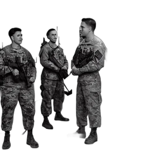 staff, jacket, concept art, 3d render, photograph, united, states, soldiers transparent PNG cut-out