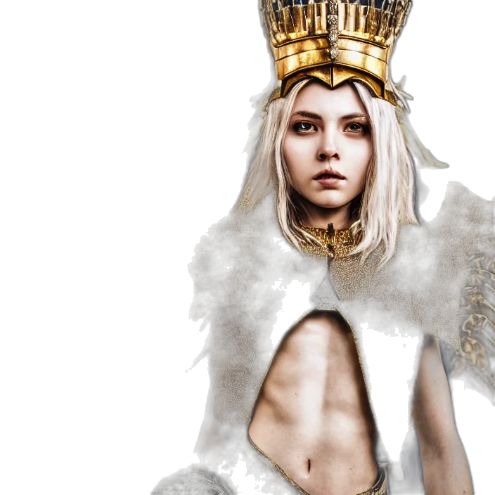 crown, fantasy art, concept art, photorealistic transparent PNG cut-out