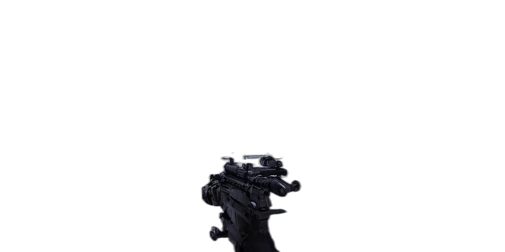 weapon, robot, staff, mask, 3d render, concept art, photorealistic, pixel art transparent PNG cut-out