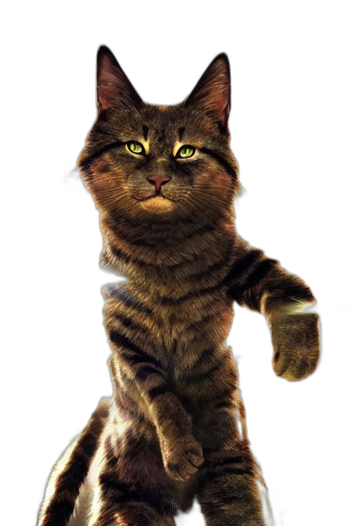 staff, animal, creature, weapon, photorealistic, 3d render, concept art, pixel art transparent PNG cut-out