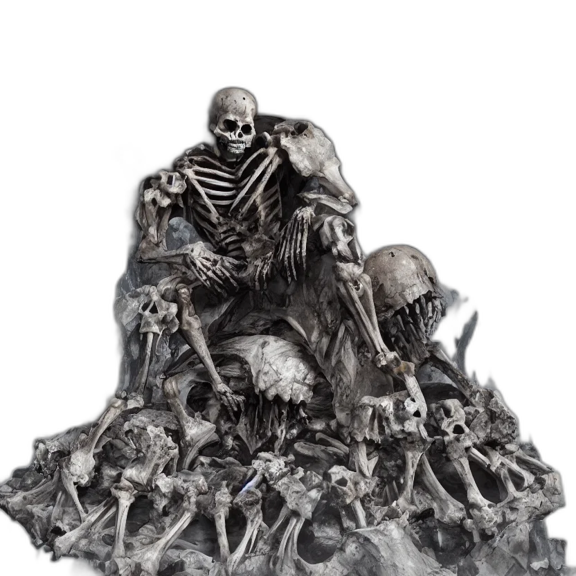 creature, jewelry, animal, robot, concept art, 3d render, monochrome, skeleton transparent PNG cut-out