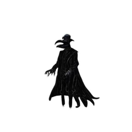 creature, mask, hat, staff transparent PNG cut-out