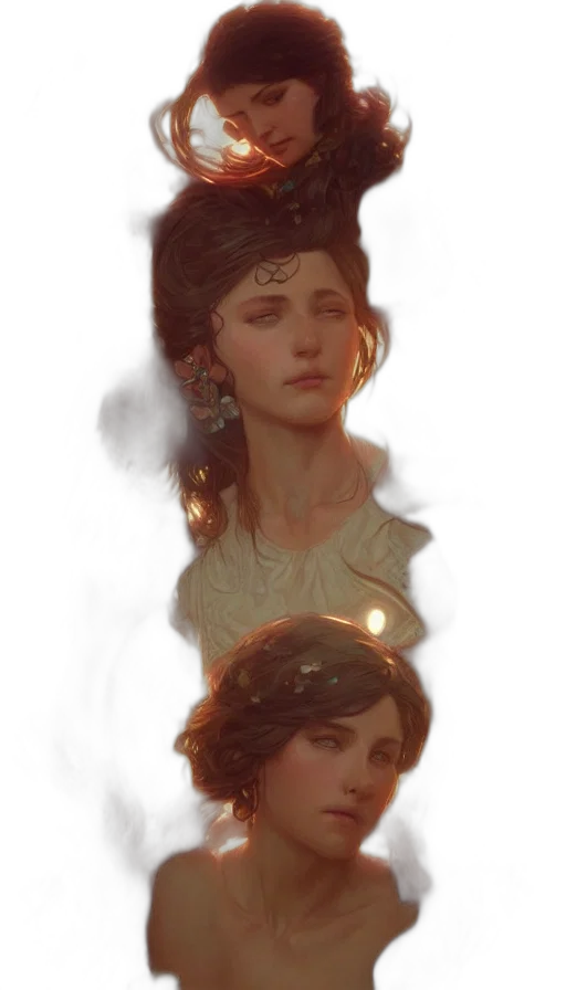 crown, face, dress, hat transparent PNG cut-out