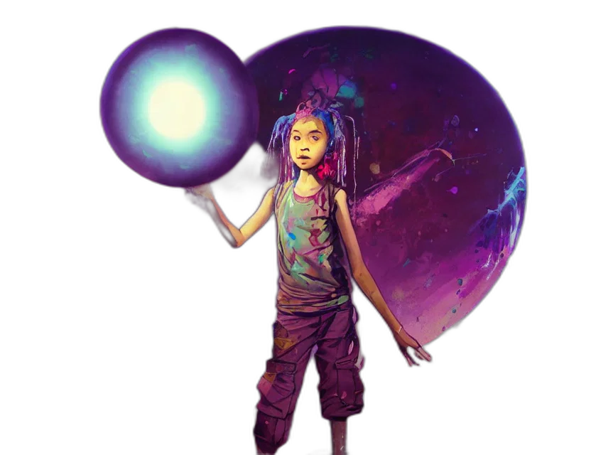 staff, weapon, concept art, fantasy art, pixel art, comic book art, outer space, psychic transparent PNG cut-out