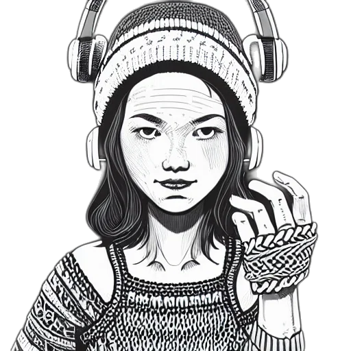 face, hat, cartoon, pixel art transparent PNG cut-out
