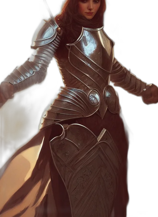 sword, dress, staff, weapon, concept art, fantasy art, 3d render, comic book art transparent PNG cut-out