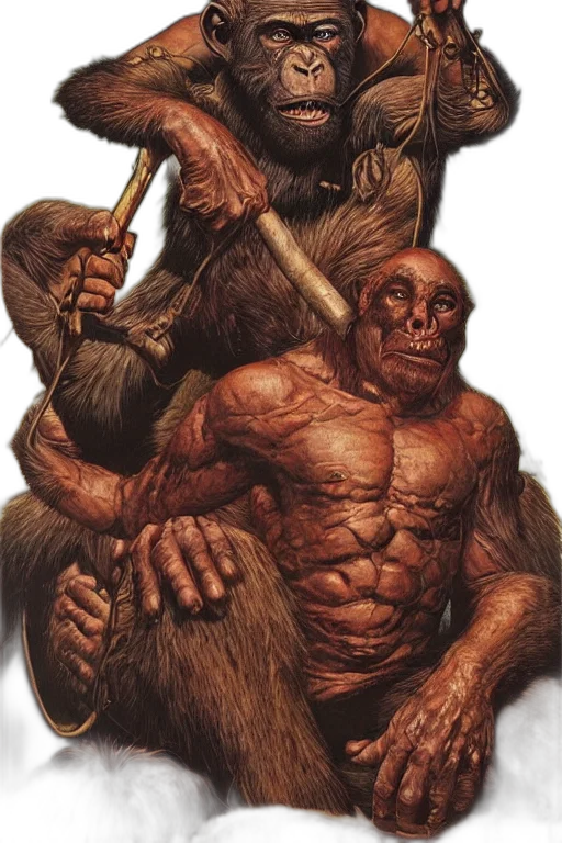 creature, animal, staff, concept art transparent PNG cut-out