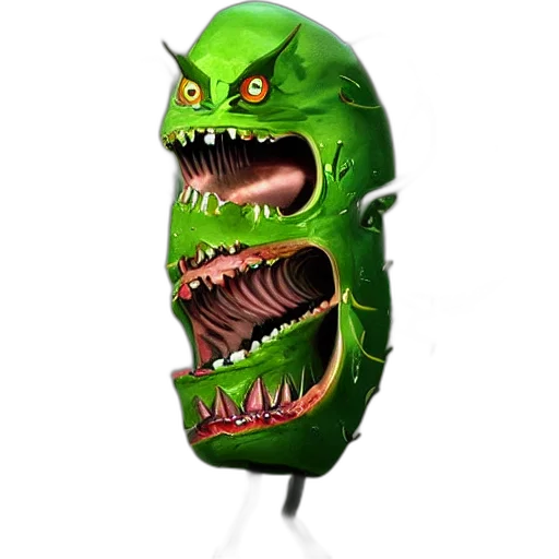 creature, mask, dragon, food, concept art, 3d render, fantasy art, photorealistic transparent PNG cut-out