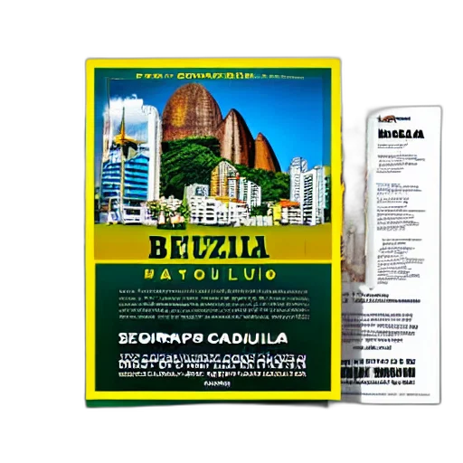 building, brasil, tour, package, advertising, flyer transparent PNG cut-out