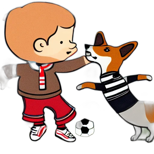 cartoon, concept art, pixel art, forest, city street, illustration, french, boy transparent PNG cut-out