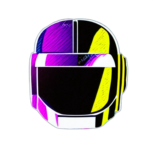 robot, mask, face, jacket transparent PNG cut-out