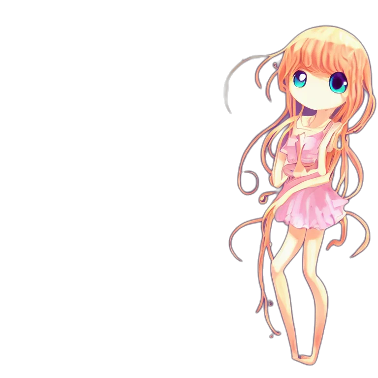 dress, anime, pixel art, 3d render, cartoon, pastel, neon, monochrome transparent PNG cut-out