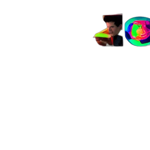 hat, staff, umbrella, face, vaporwave, pixel art, concept art, outer space transparent PNG cut-out
