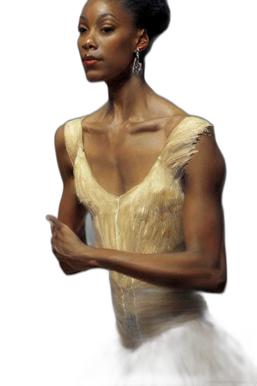 dress, face, jewelry, staff, photorealistic, concept art, oil painting, 3d render transparent PNG cut-out