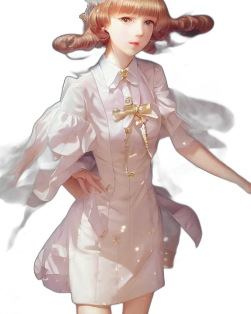 staff, dress, crown, weapon transparent PNG cut-out