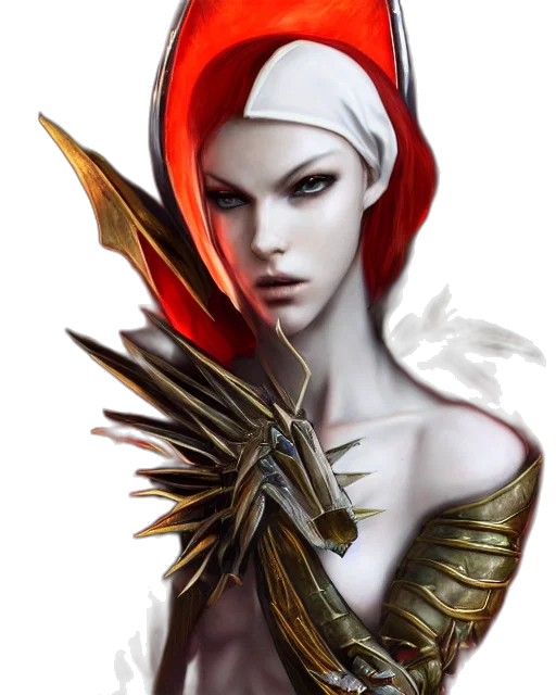 mask, staff, jewelry, fantasy art transparent PNG cut-out