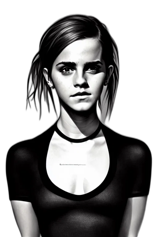 face, dress, jacket, photorealistic, cartoon, comic book art, concept art, neon lights transparent PNG cut-out