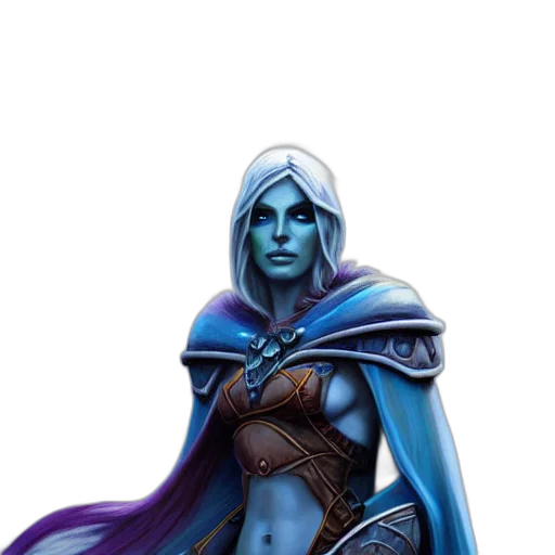 staff, sword, fantasy art, concept art, pixel art, comic book art, blue, hyperrealist transparent PNG cut-out