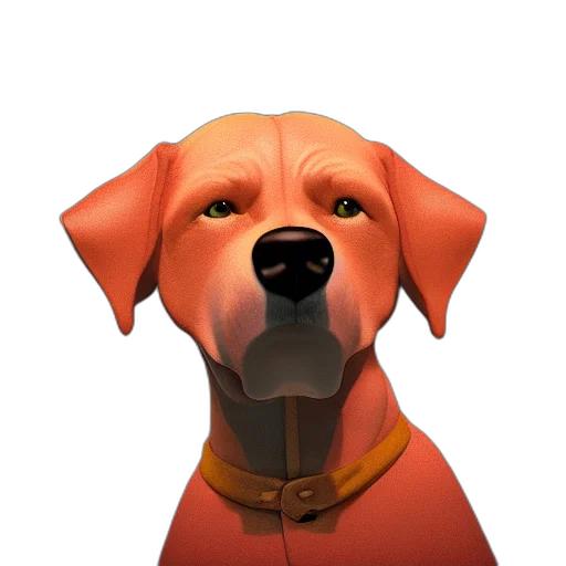 staff, animal, face, creature, 3d render, concept art, photorealistic, cartoon transparent PNG cut-out