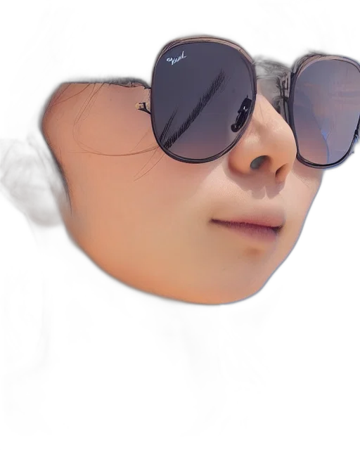 face, mask, hair, hat transparent PNG cut-out